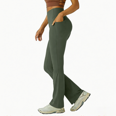 Olara EverStretch™ High Waisted Flared Leggings