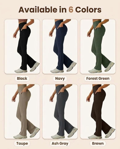 Olara EverStretch™ High Waisted Flared Leggings