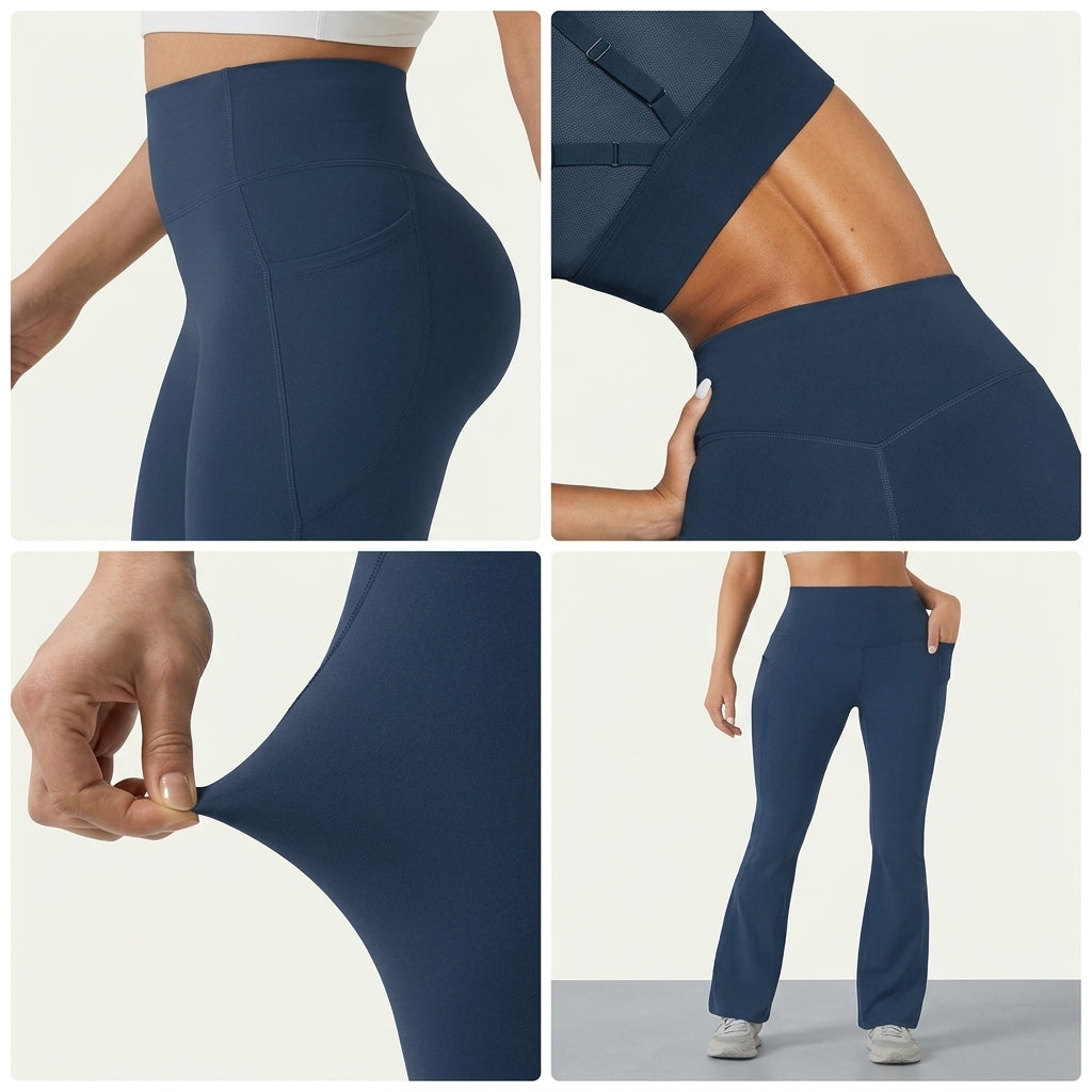 ORIAH high waisted flare leggings
